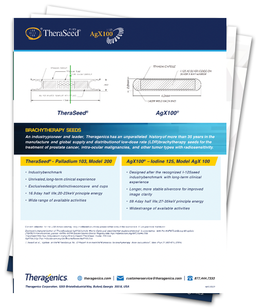 AgX100® with Iodine-125
