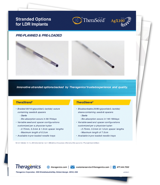 Brachytherapy Stranded Seeds